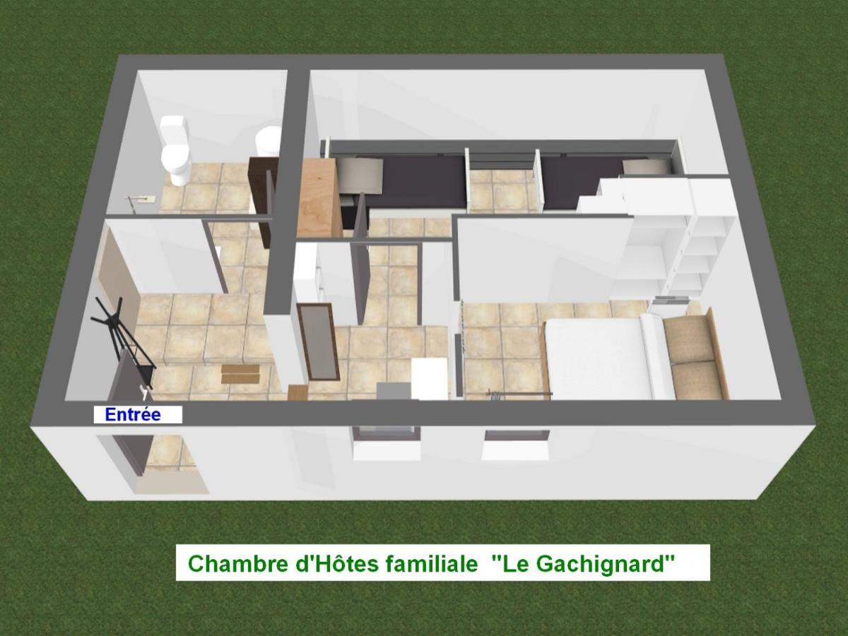 Chambre D'Hotes Le Gachignard Courlay Ngoại thất bức ảnh